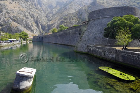 Kotor Town Walls and Moat